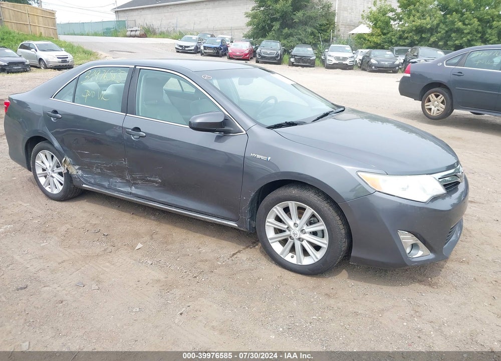 2012 TOYOTA CAMRY HYBRID XLE VIN: 4T1BD1FKXCU026769