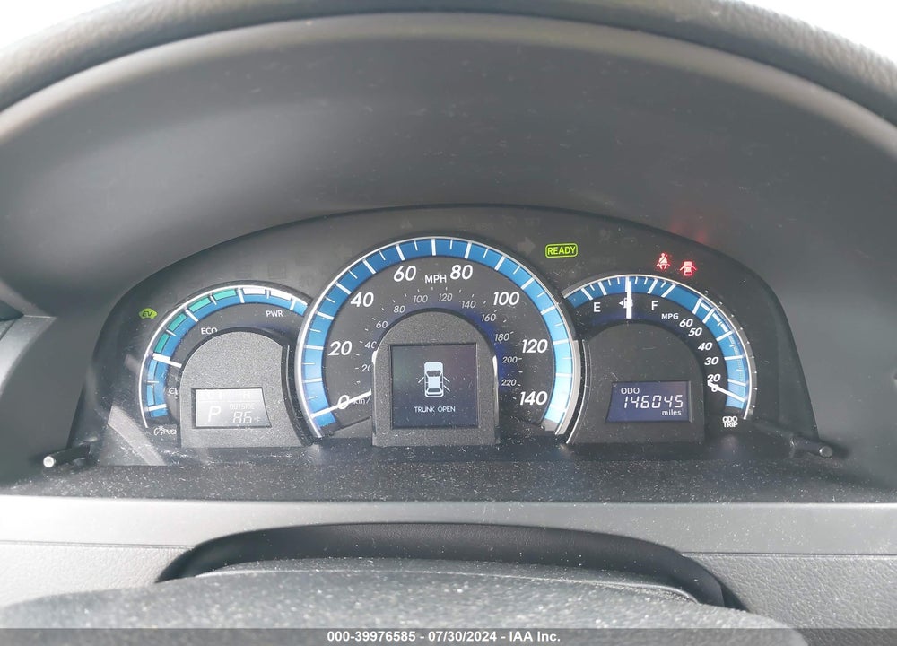 2012 TOYOTA CAMRY HYBRID XLE VIN: 4T1BD1FKXCU026769