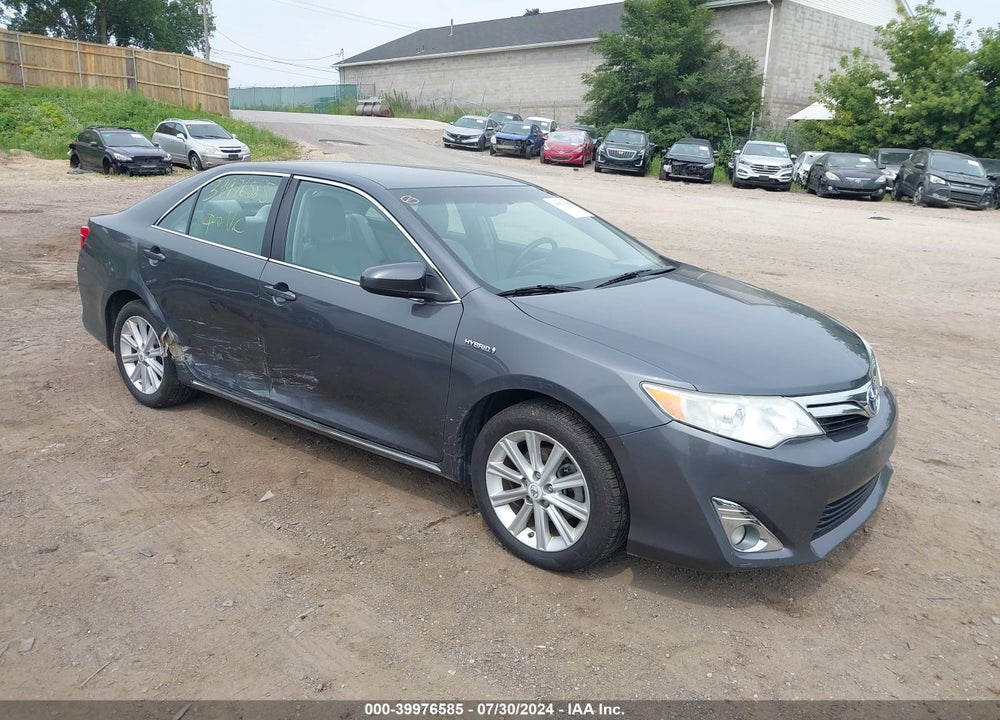 2012 TOYOTA CAMRY HYBRID XLE VIN: 4T1BD1FKXCU026769