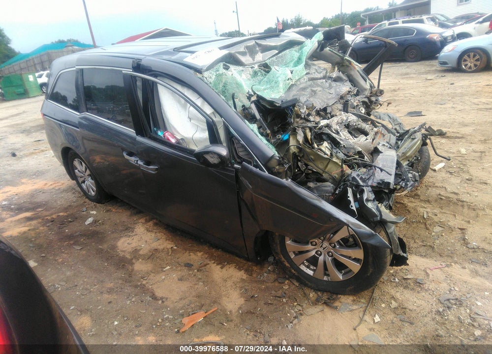2014 HONDA ODYSSEY EX-L VIN: 5FNRL5H64EB129811