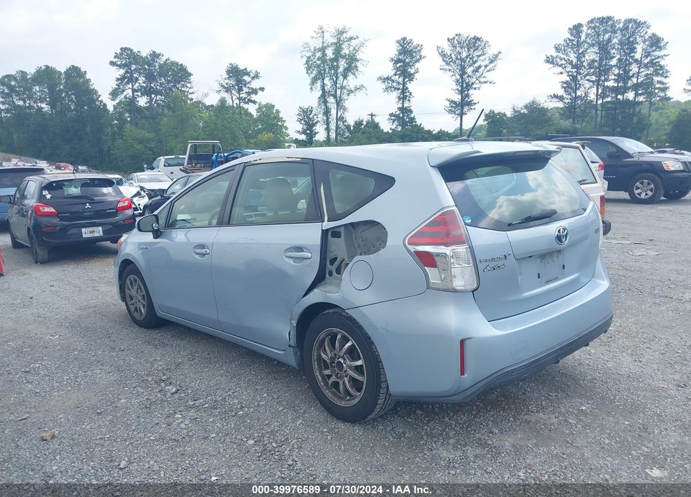 2016 TOYOTA PRIUS V FIVE/FOUR/THREE/TWO VIN: JTDZN3EU7GJ051179