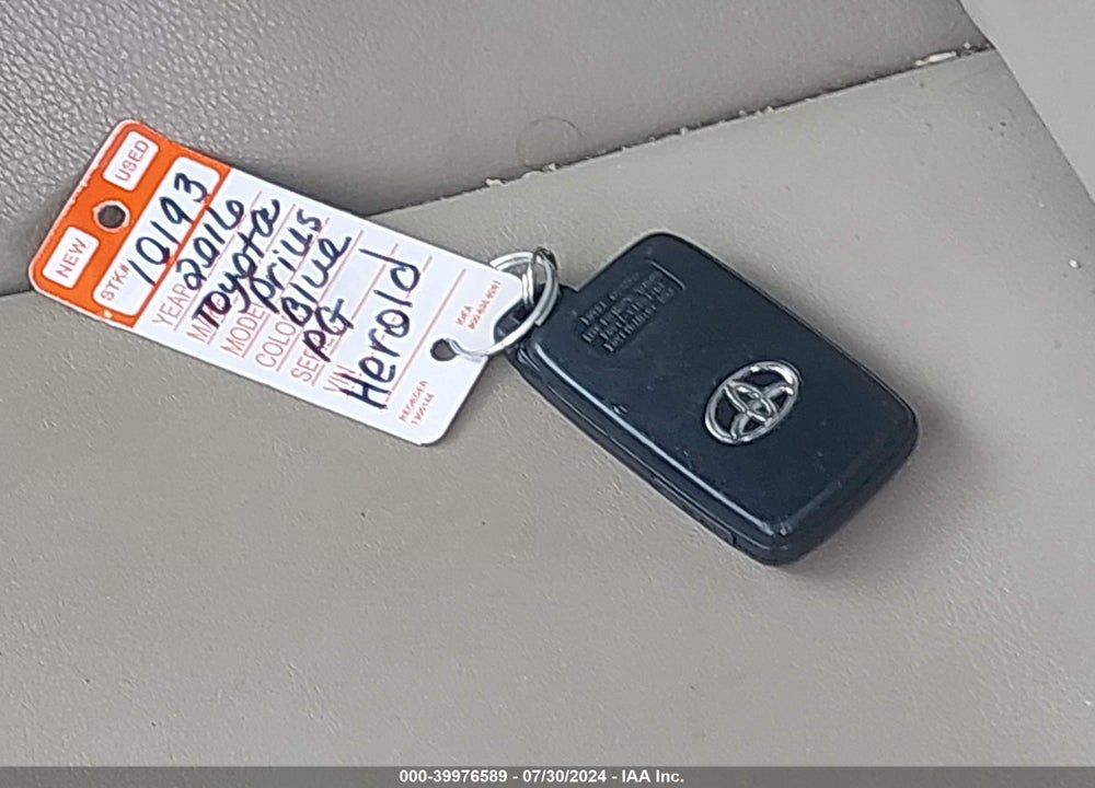 2016 TOYOTA PRIUS V FIVE/FOUR/THREE/TWO VIN: JTDZN3EU7GJ051179