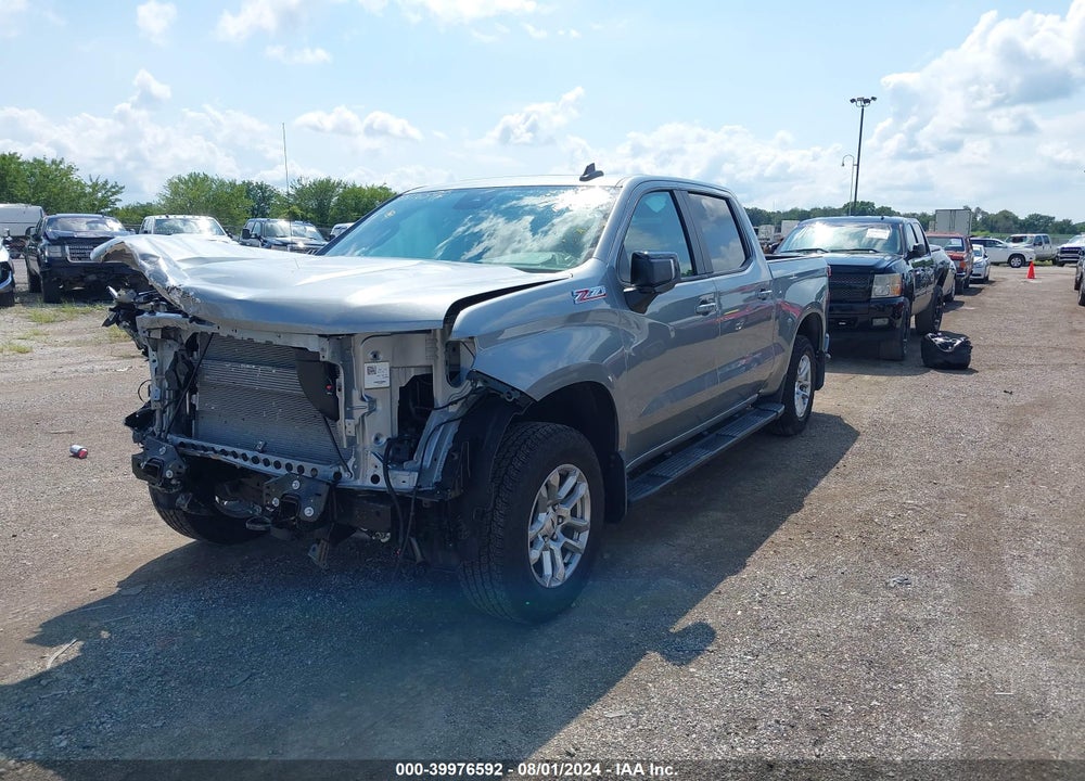 2024 CHEVROLET SILVERADO 1500 4WD SHORT BED RST VIN: 2GCUDEED6R1195523
