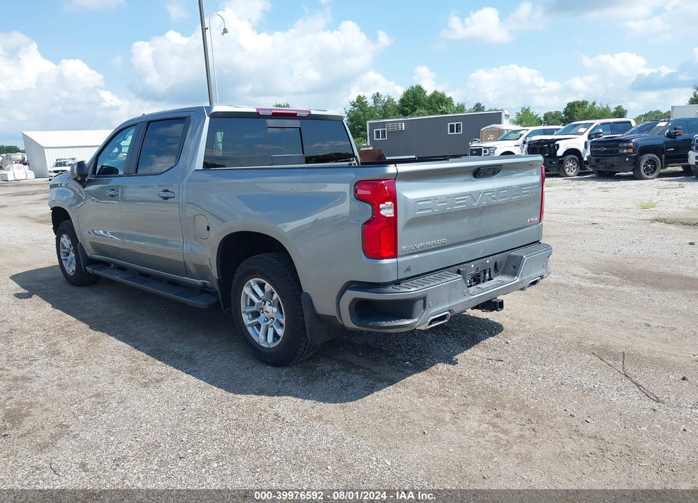 2024 CHEVROLET SILVERADO 1500 4WD SHORT BED RST VIN: 2GCUDEED6R1195523