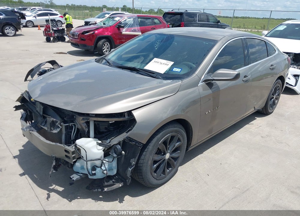 2020 CHEVROLET MALIBU FWD LT VIN: 1G1ZD5ST3LF070764