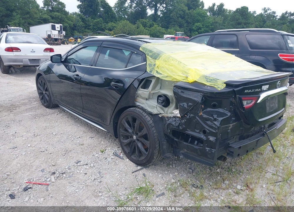 2020 NISSAN MAXIMA SR XTRONIC CVT VIN: 1N4AA6EV1LC374070