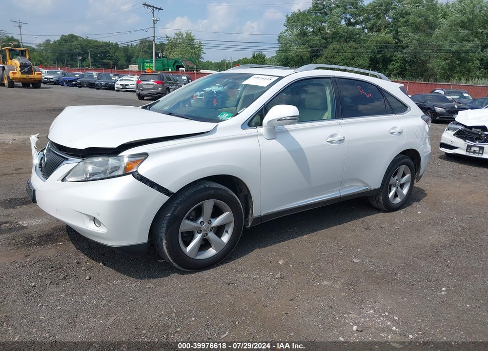 2012 LEXUS RX 350 VIN: 2T2BK1BAXCC132087