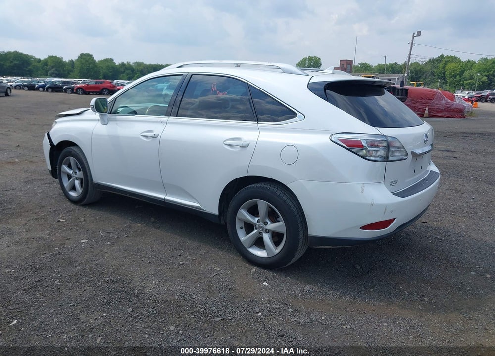 2012 LEXUS RX 350 VIN: 2T2BK1BAXCC132087