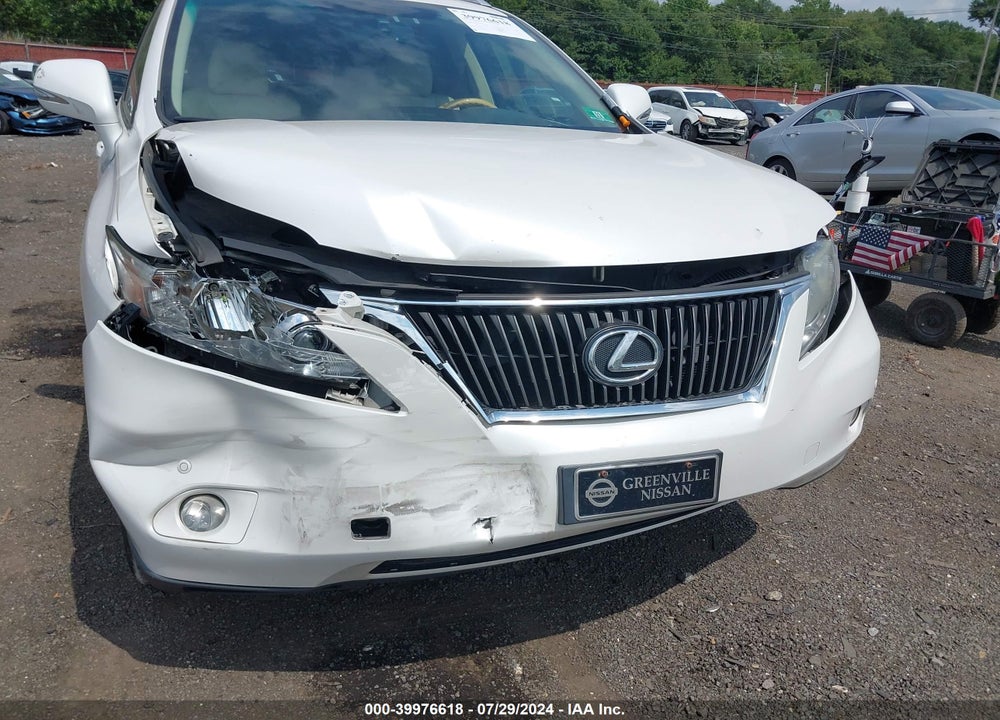 2012 LEXUS RX 350 VIN: 2T2BK1BAXCC132087