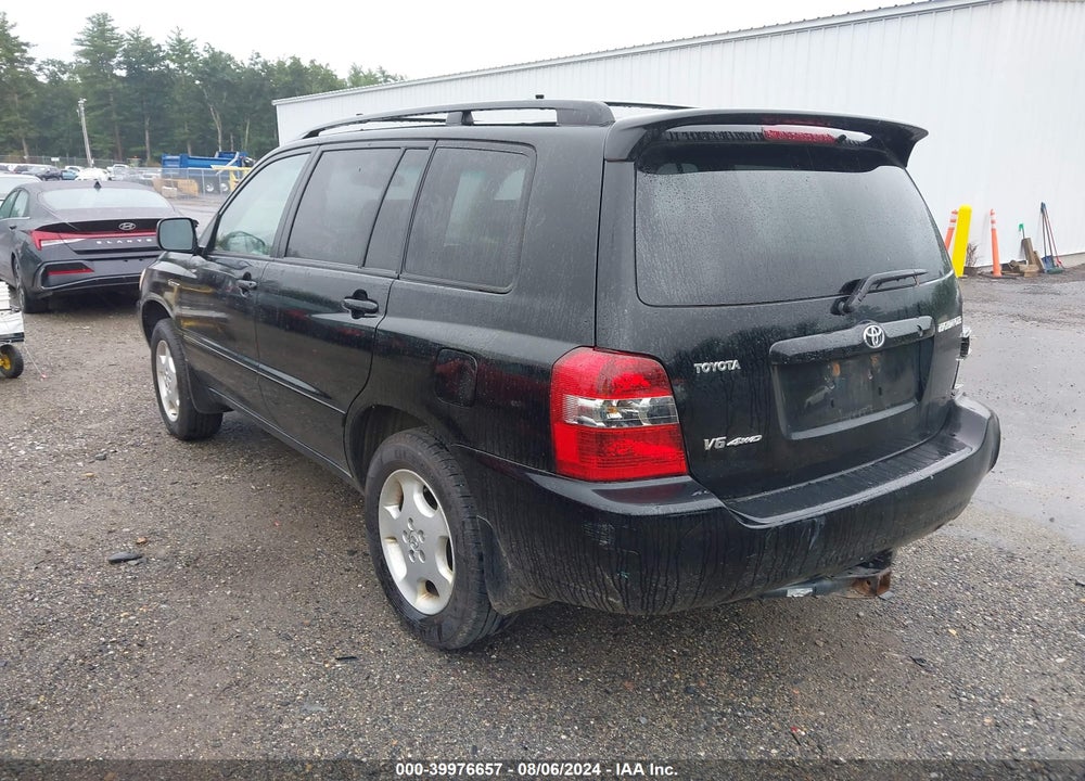 2005 TOYOTA HIGHLANDER LIMITED V6 VIN: JTEEP21A250096432