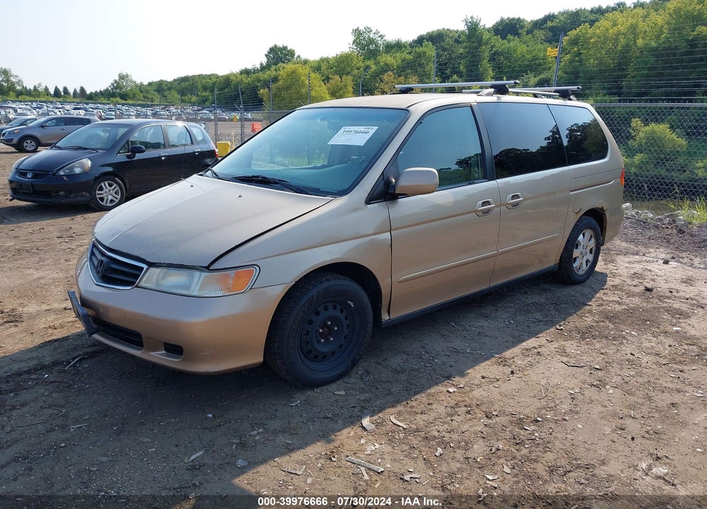 2002 HONDA ODYSSEY EX-L VIN: 2HKRL18762H568197