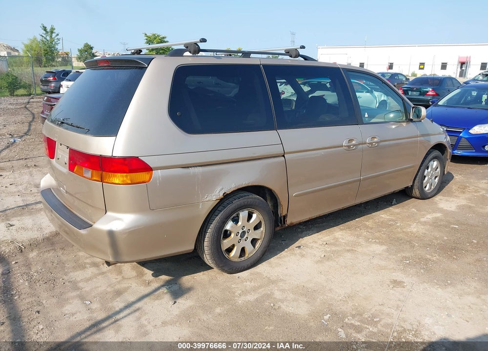 2002 HONDA ODYSSEY EX-L VIN: 2HKRL18762H568197