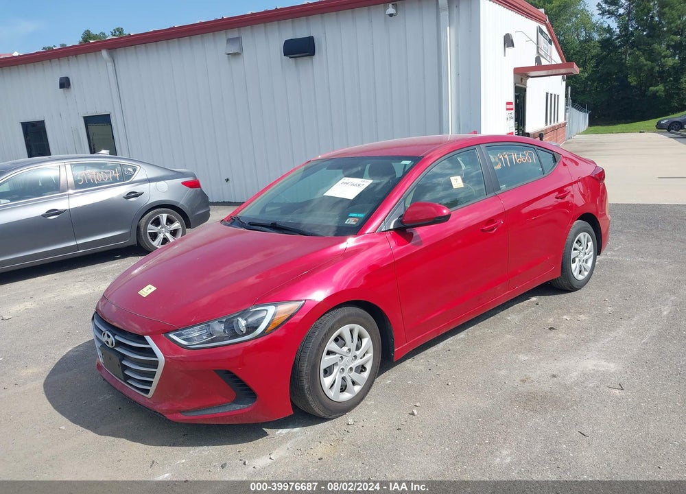 2018 HYUNDAI ELANTRA SE VIN: 5NPD74LF4JH385586