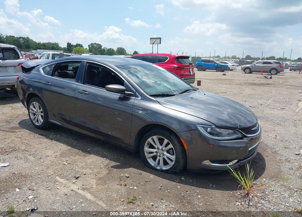 2016 CHRYSLER 200 LIMITED VIN: 1C3CCCAB9GN145495