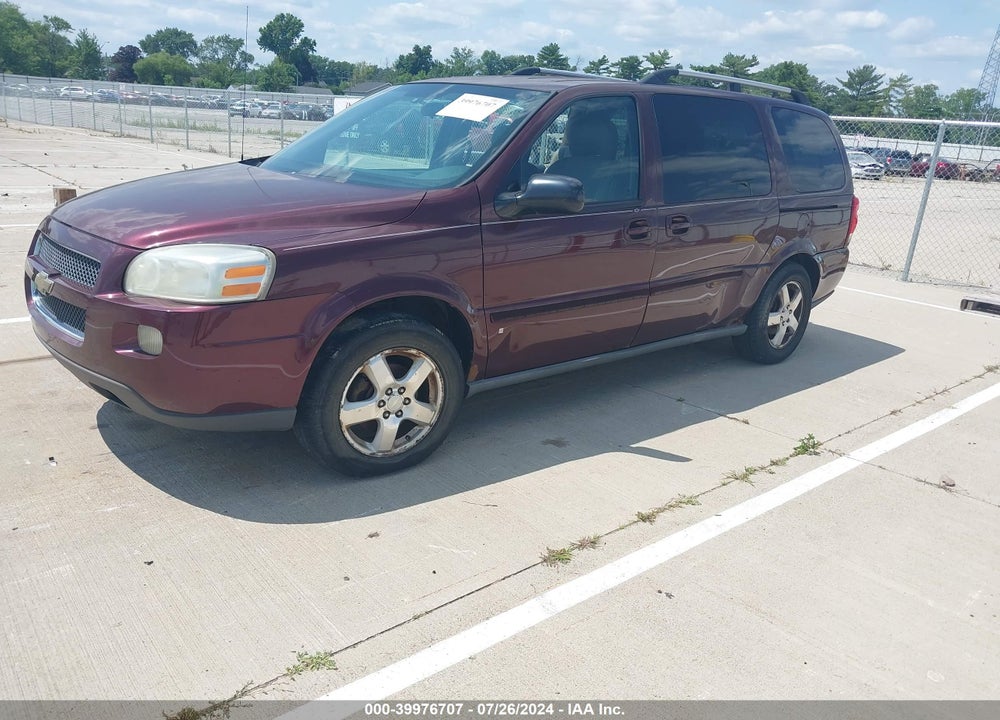 2008 CHEVROLET UPLANDER LT VIN: 1GNDV33118D158318
