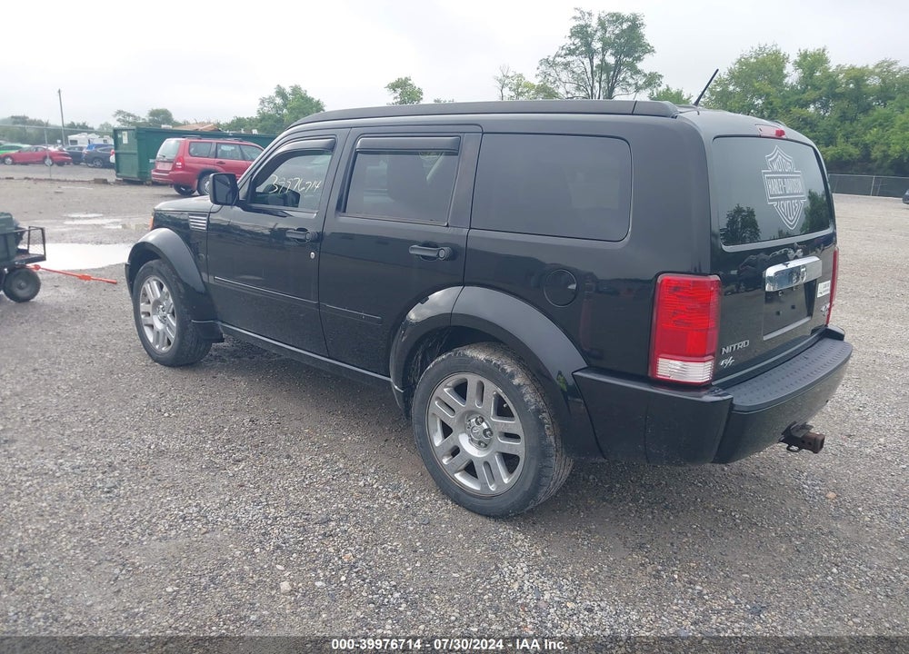 2007 DODGE NITRO SLT/RT VIN: 1D8GU58607W680404