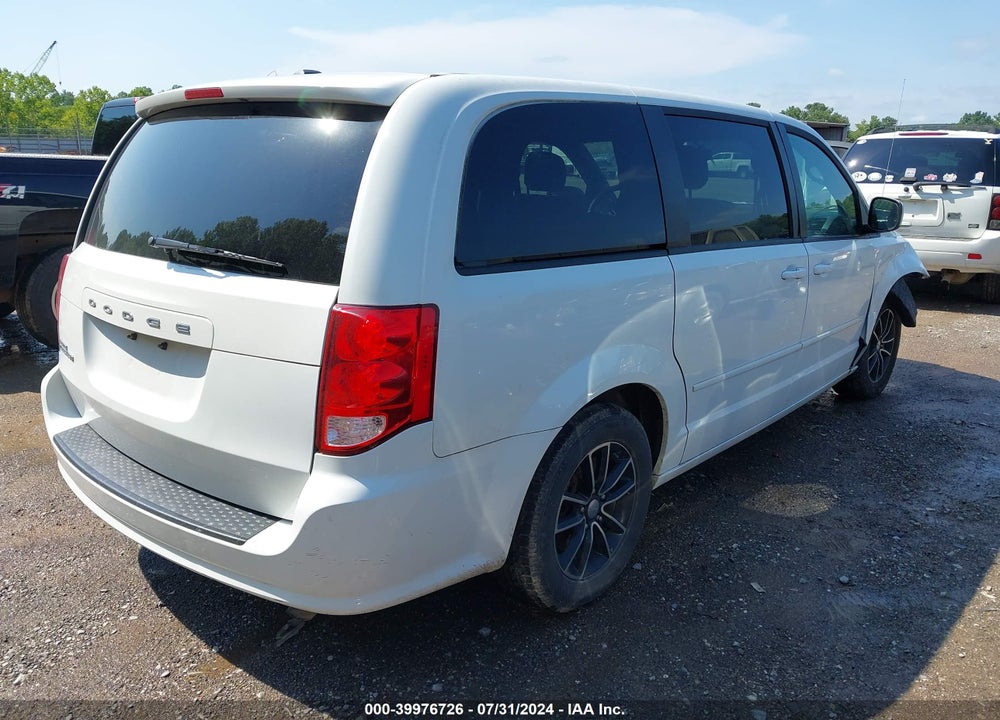 2015 DODGE GRAND CARAVAN SE PLUS VIN: 2C4RDGBG3FR687276