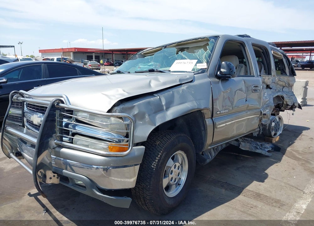 2001 CHEVROLET TAHOE LT VIN: 1GNEK13TX1R192382