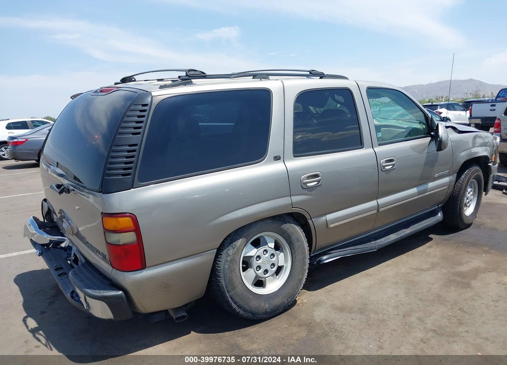 2001 CHEVROLET TAHOE LT VIN: 1GNEK13TX1R192382