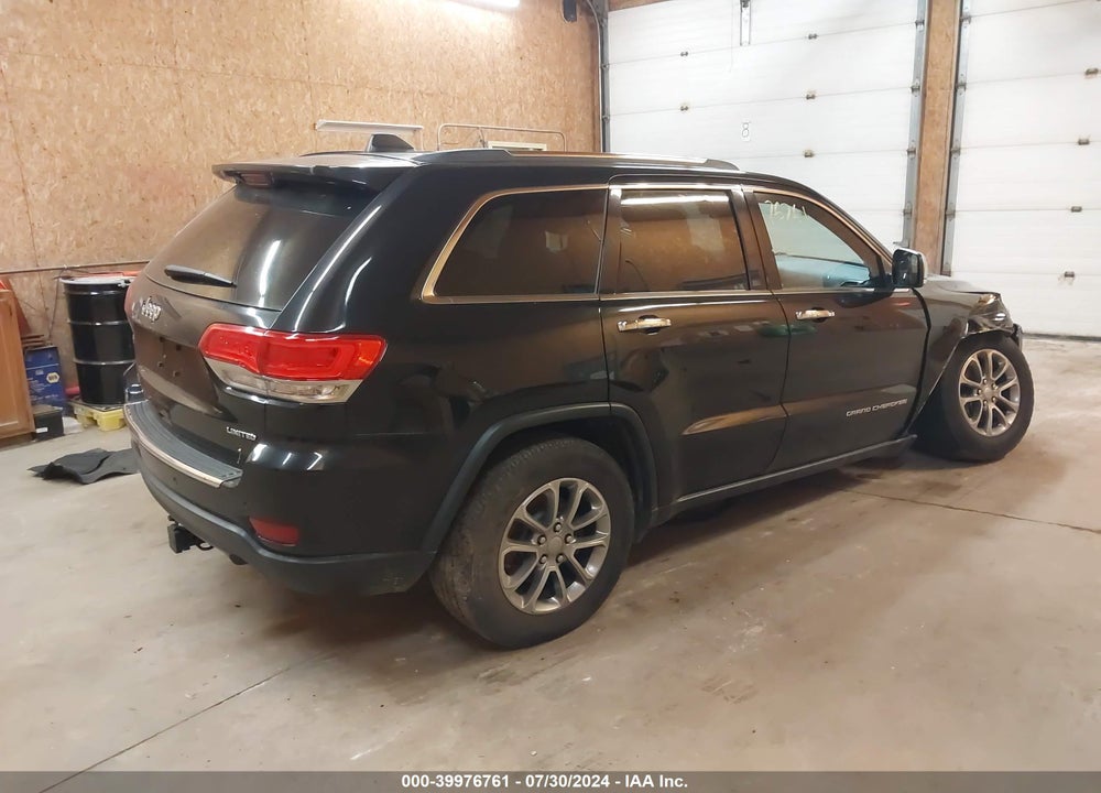 2014 JEEP GRAND CHEROKEE LIMITED VIN: 1C4RJEBG1EC490417