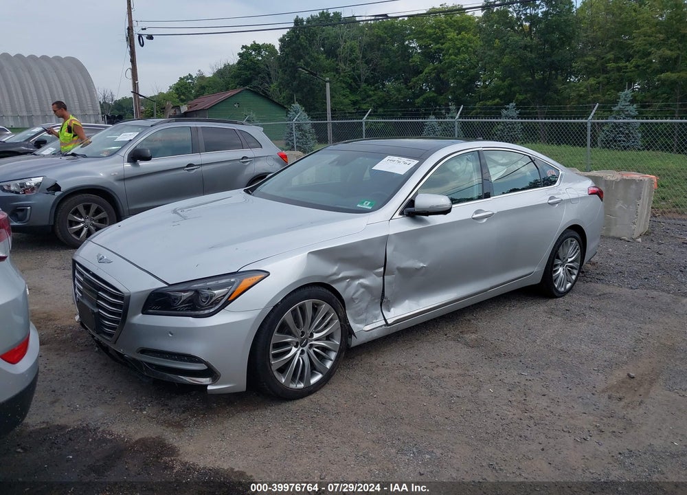 2018 GENESIS G80 5.0 ULTIMATE VIN: KMHGN4JF5JU236871