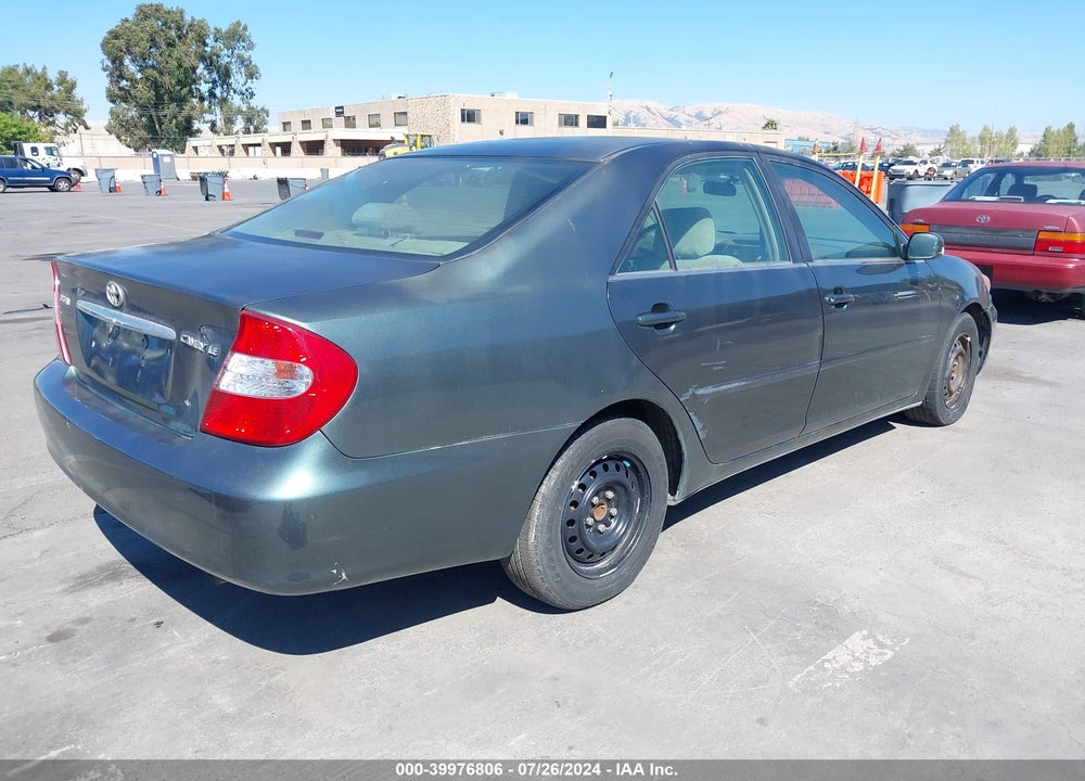 2003 TOYOTA CAMRY LE VIN: 4T1BE30K23U757701