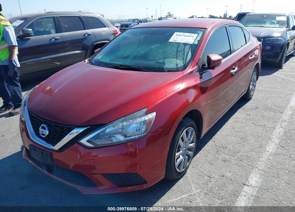 2017 NISSAN SENTRA SV VIN: 3N1AB7APXHY308879