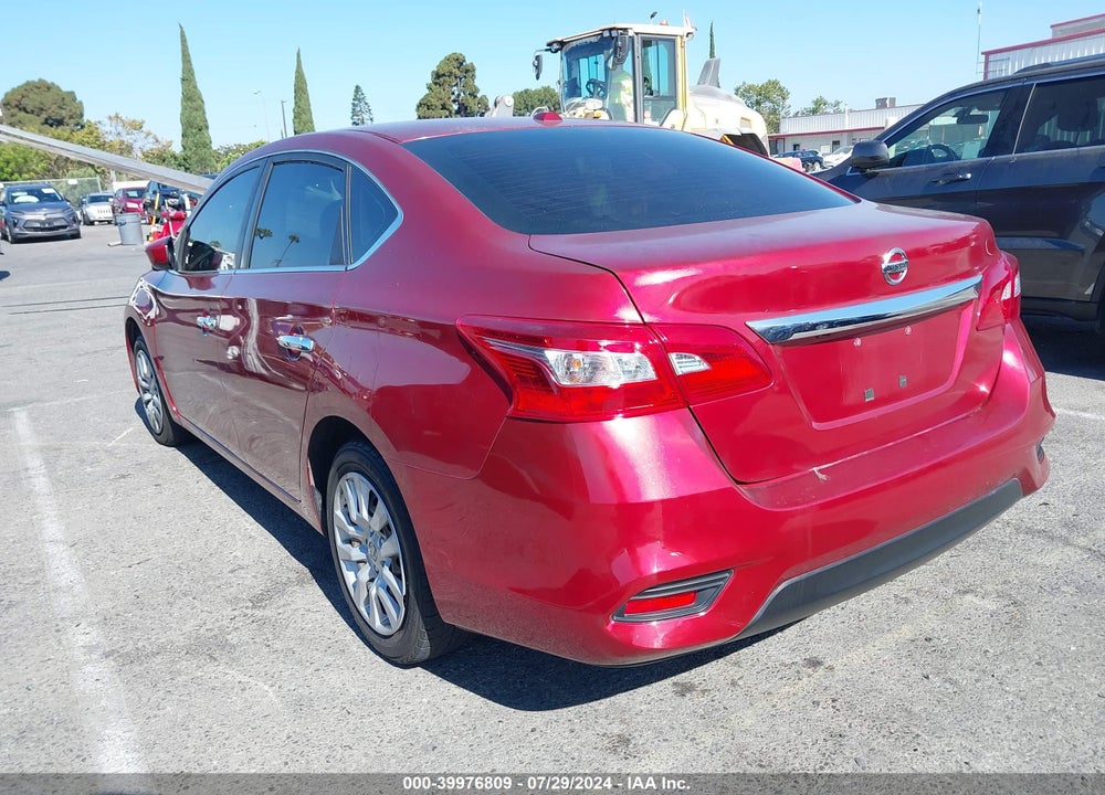 2017 NISSAN SENTRA SV VIN: 3N1AB7APXHY308879