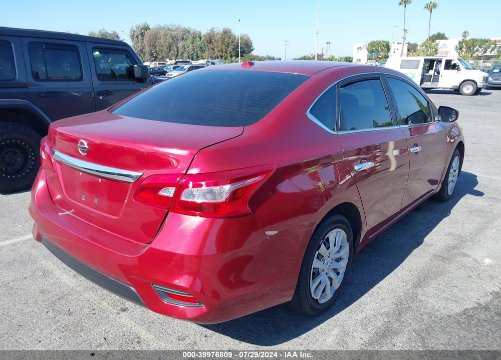 2017 NISSAN SENTRA SV VIN: 3N1AB7APXHY308879