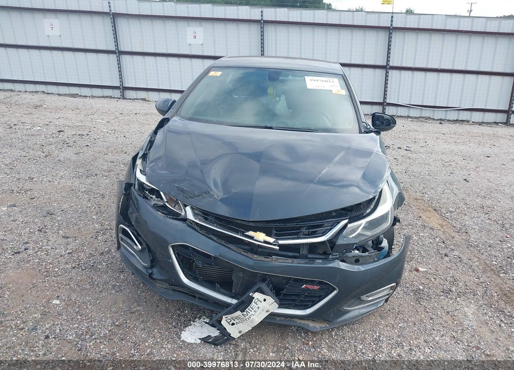 2018 CHEVROLET CRUZE LT AUTO VIN: 1G1BE5SM4J7157281