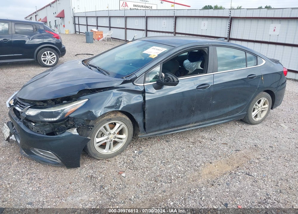 2018 CHEVROLET CRUZE LT AUTO VIN: 1G1BE5SM4J7157281