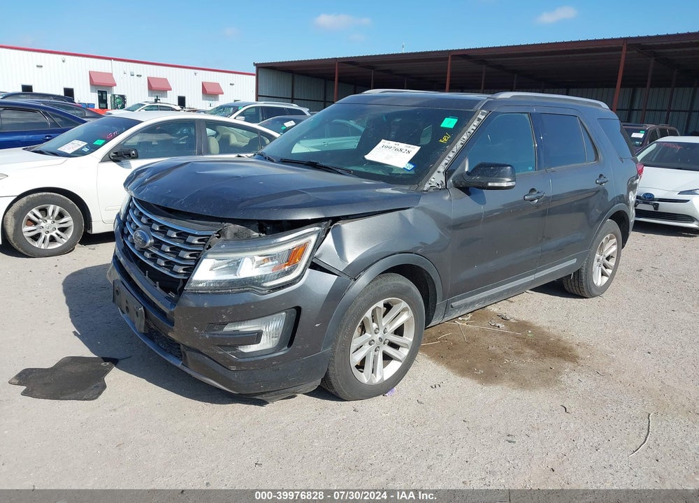 2016 FORD EXPLORER XLT VIN: 1FM5K7DH9GGC71631
