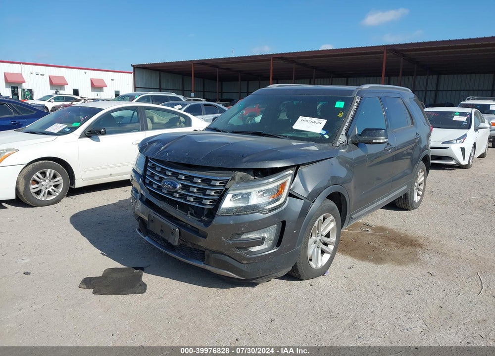 2016 FORD EXPLORER XLT VIN: 1FM5K7DH9GGC71631