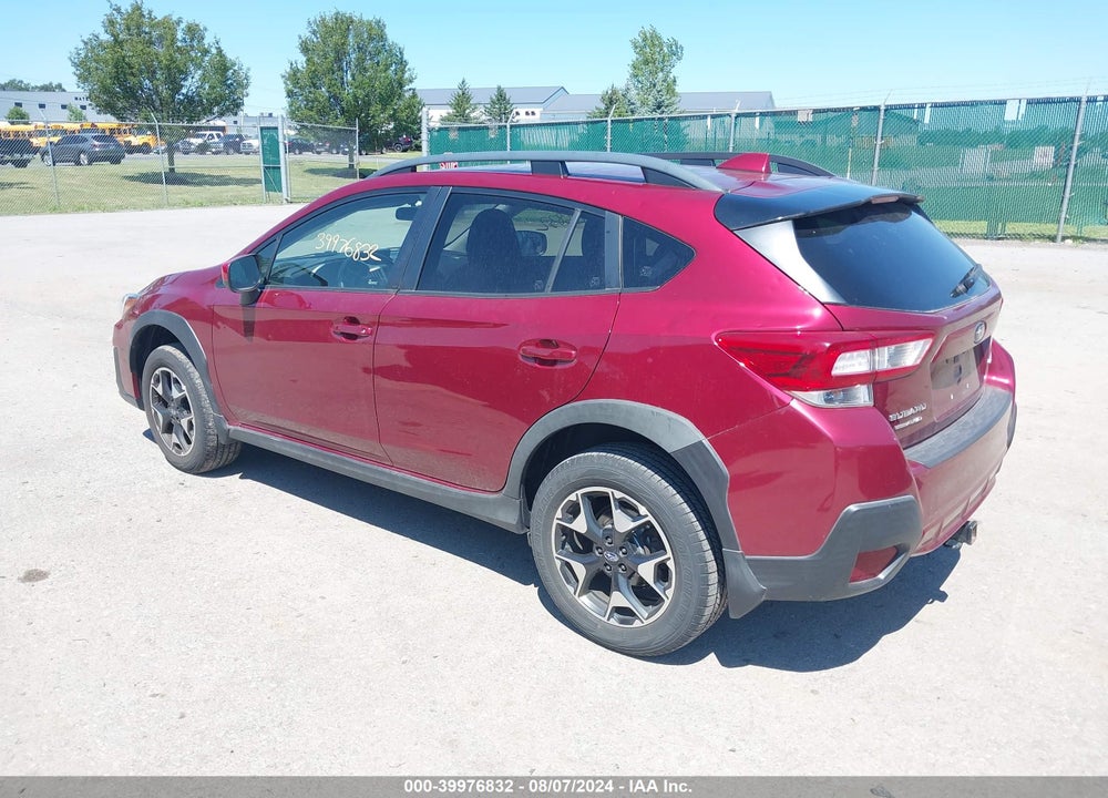 2019 SUBARU CROSSTREK 2.0I PREMIUM VIN: JF2GTACC3K8258987
