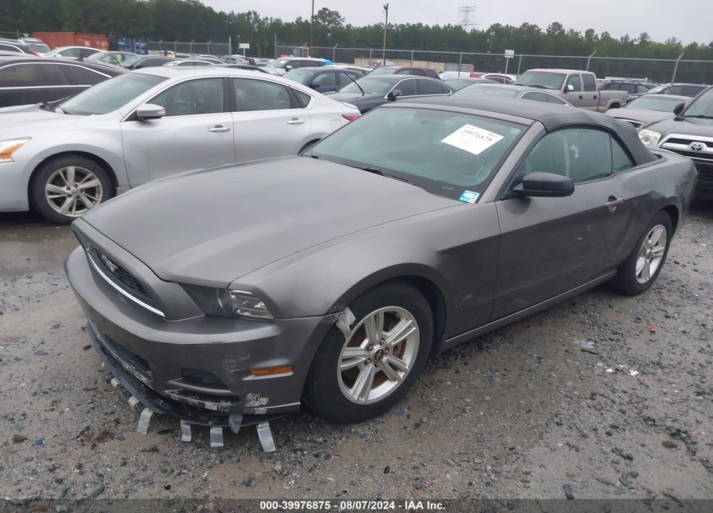 2014 FORD MUSTANG V6 VIN: 1ZVBP8EM2E5220083