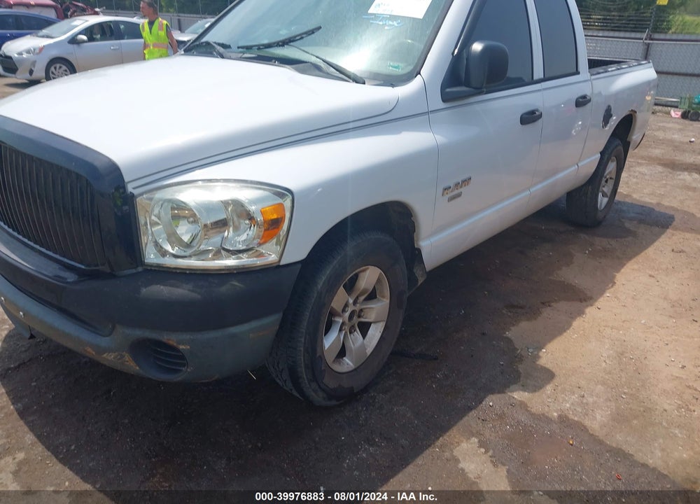 2008 DODGE RAM 1500 ST/SXT VIN: 1D7HA18K78J190550