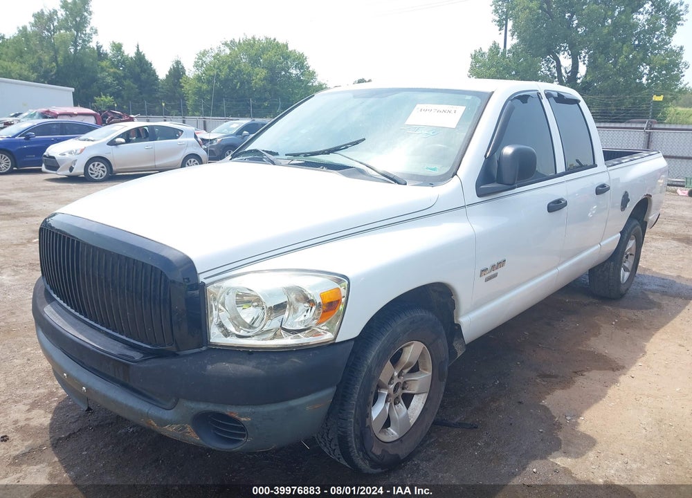 2008 DODGE RAM 1500 ST/SXT VIN: 1D7HA18K78J190550