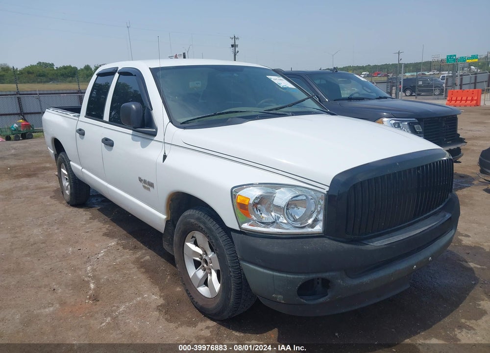 2008 DODGE RAM 1500 ST/SXT VIN: 1D7HA18K78J190550