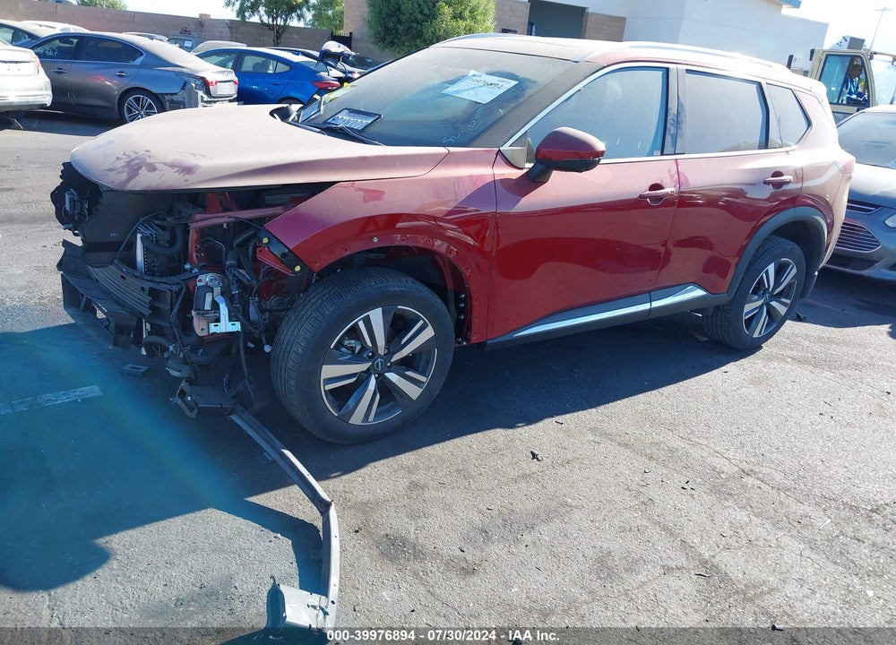 2023 NISSAN ROGUE SL FWD VIN: 5N1BT3CA4PC828627