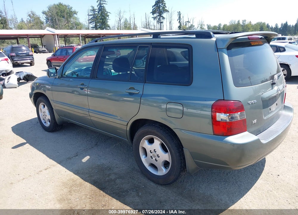 2005 TOYOTA HIGHLANDER LIMITED V6 VIN: JTEDP21A950086332
