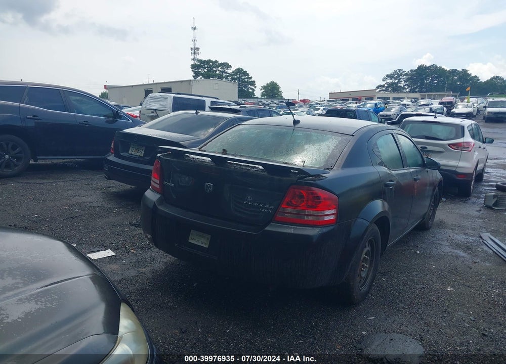 2010 DODGE AVENGER SXT VIN: 1B3CC4FB2AN221478
