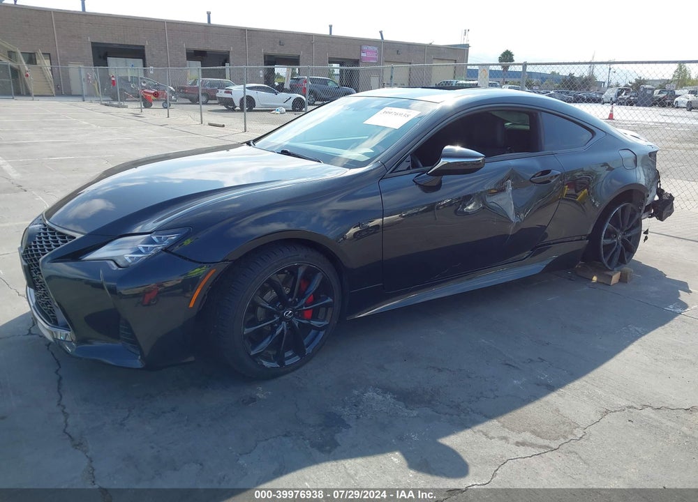 2019 LEXUS RC 350 F-SPORT VIN: JTHHZ5BC5K5020326