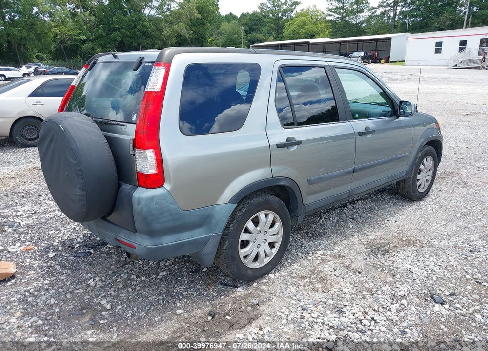 2006 HONDA CR-V EX VIN: SHSRD78866U404356