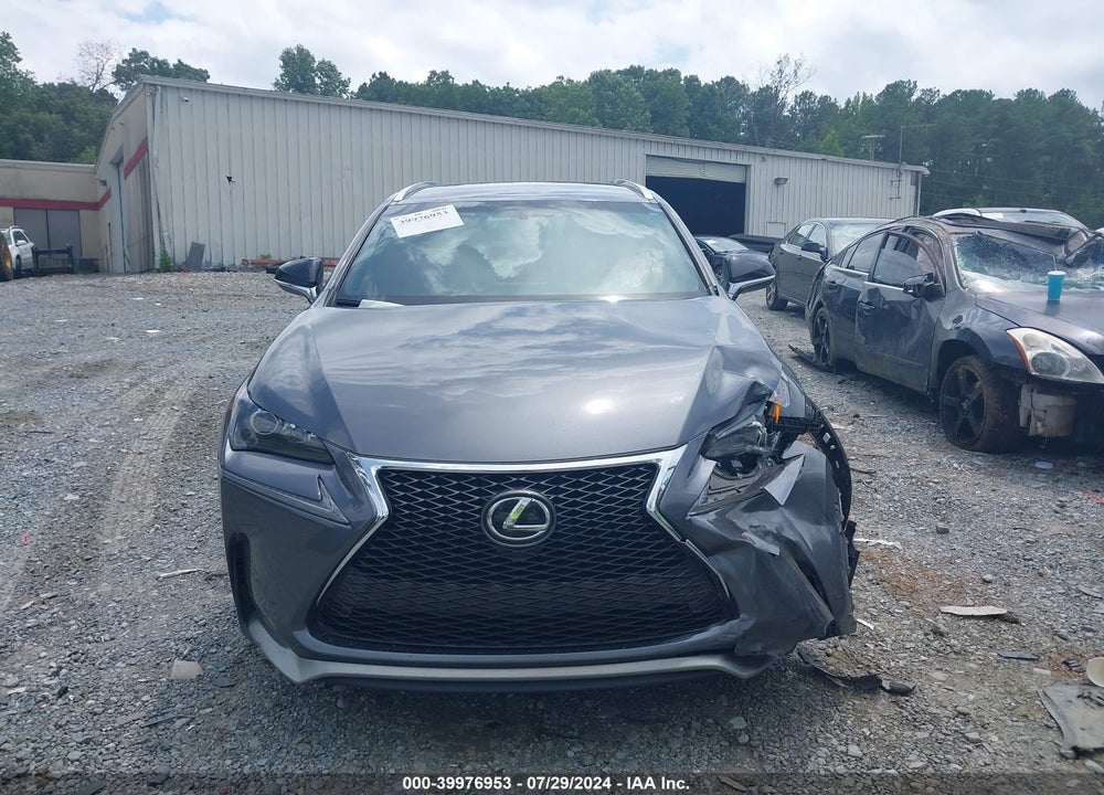 2017 LEXUS NX 200T F SPORT VIN: JTJYARBZ3H2084005