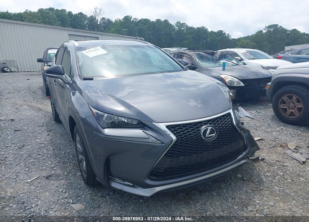 2017 LEXUS NX 200T F SPORT VIN: JTJYARBZ3H2084005