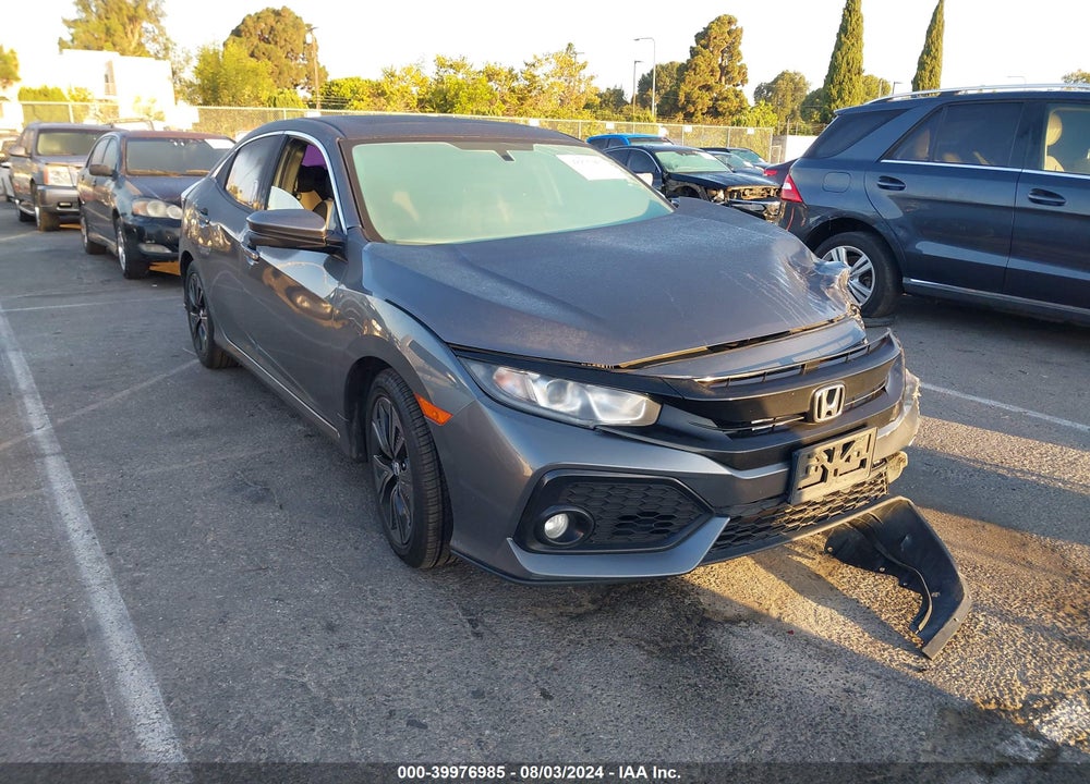 2017 HONDA CIVIC EX VIN: SHHFK7H56HU421410