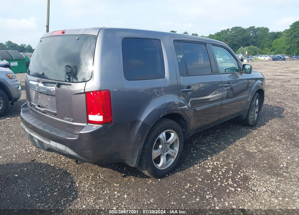2015 HONDA PILOT EX-L VIN: 5FNYF4H5XFB050536
