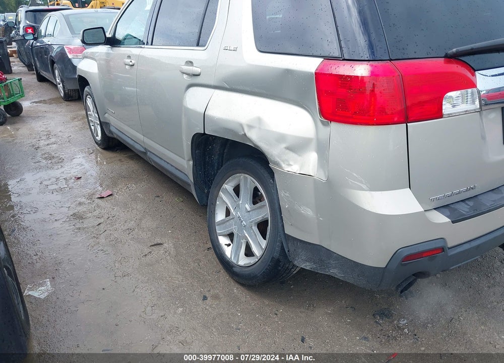2010 GMC TERRAIN SLE-2 VIN: 2CTFLDEY7A6277104