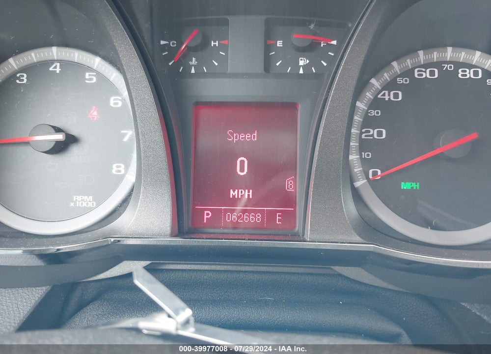 2010 GMC TERRAIN SLE-2 VIN: 2CTFLDEY7A6277104