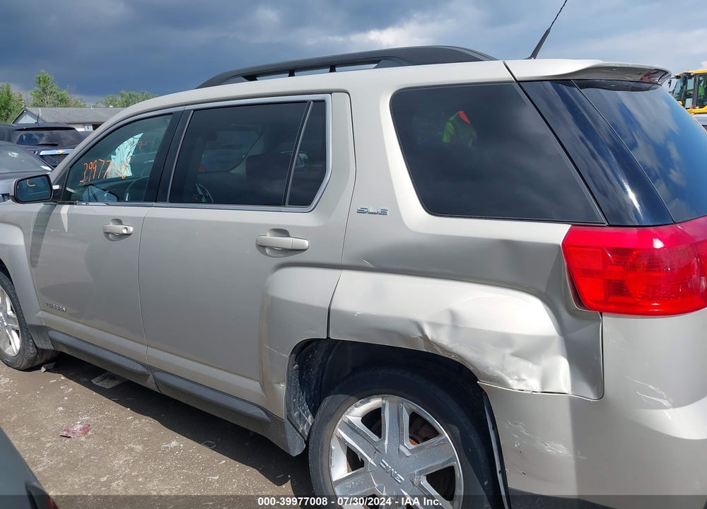 2010 GMC TERRAIN SLE-2 VIN: 2CTFLDEY7A6277104